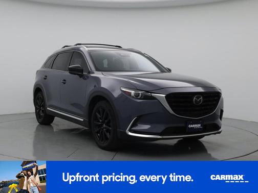 Blue 2021 Mazda CX-9 Carbon Edition
