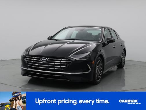 Black 2023 Hyundai SONATA Hybrid Limited