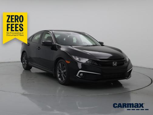 Black 2019 Honda Civic EX