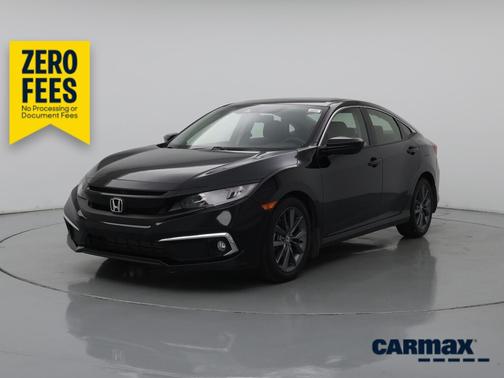 Black 2019 Honda Civic EX