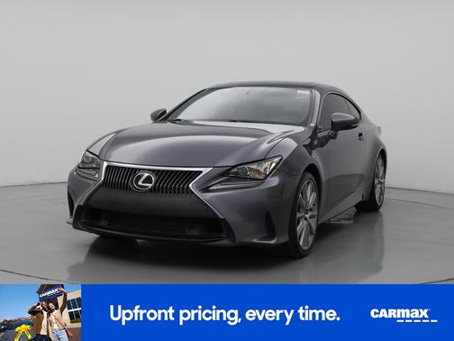 Silver 2015 Lexus RC 350