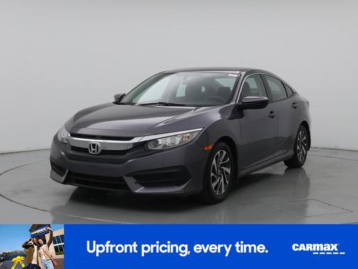 Gray 2017 Honda Civic EX