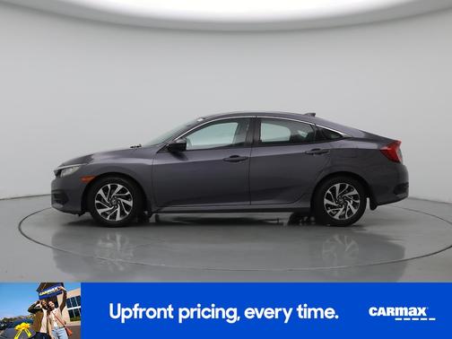 Gray 2017 Honda Civic EX