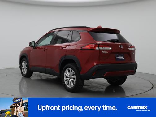 Red 2022 Toyota Corolla Cross LE