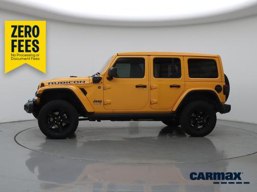 Orange 2021 Jeep Wrangler Unlimited 4xe Unlimited Rubicon