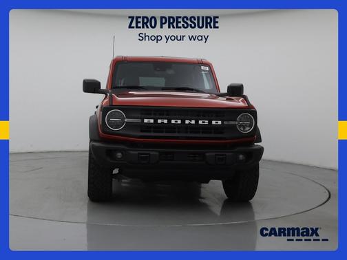 Orange 2023 Ford Bronco Black Diamond