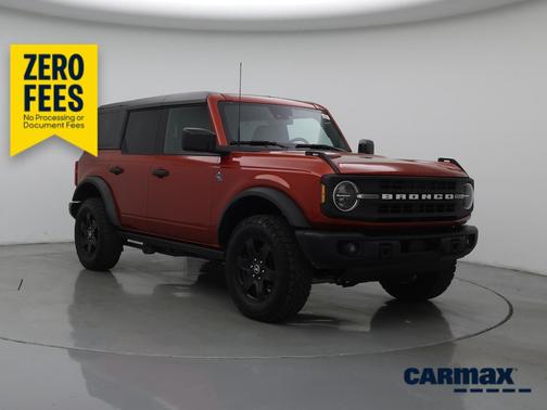 Orange 2023 Ford Bronco Black Diamond