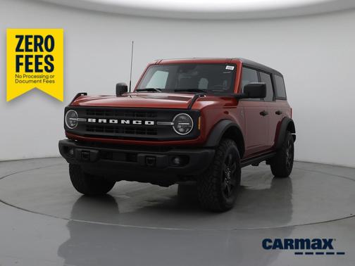 Orange 2023 Ford Bronco Black Diamond