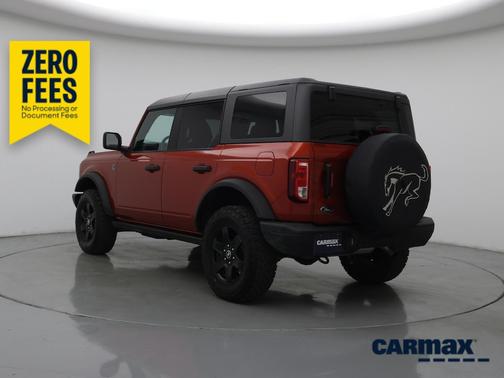Orange 2023 Ford Bronco Black Diamond