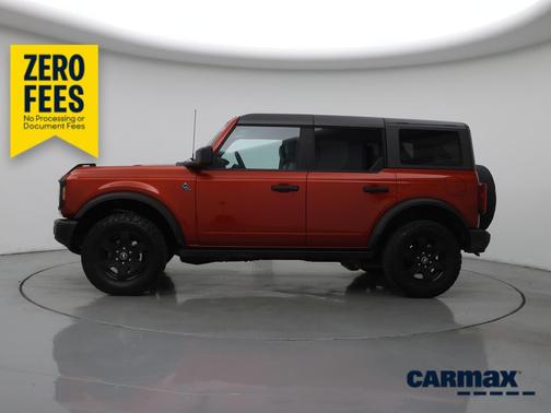Orange 2023 Ford Bronco Black Diamond