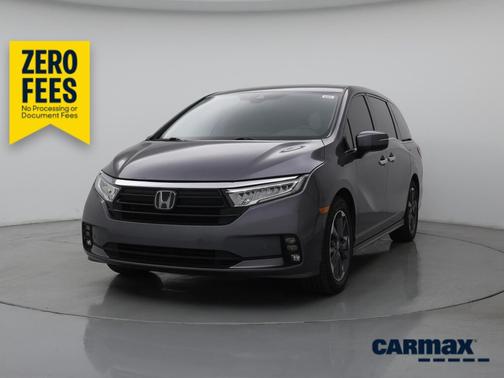 Gray 2022 Honda Odyssey Elite