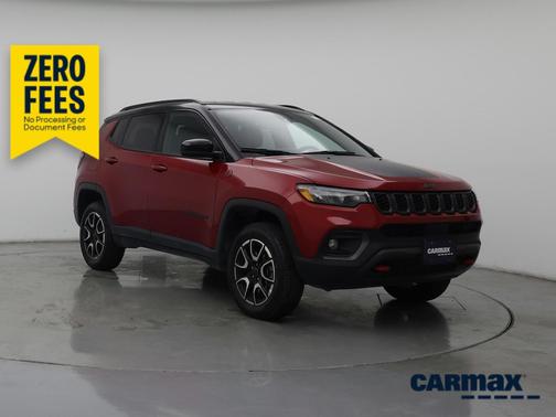 Red 2025 Jeep Compass Trailhawk