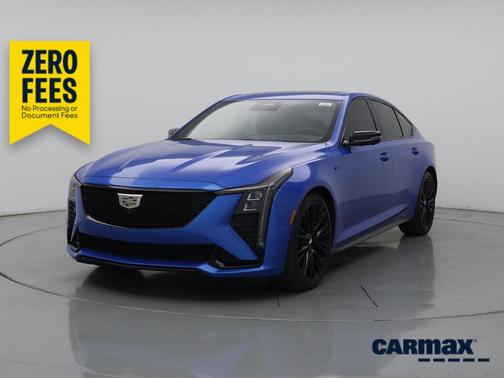 Blue 2026 Cadillac CT5-V
