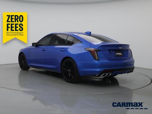 Blue 2026 Cadillac CT5-V