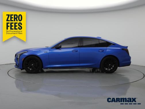 Blue 2026 Cadillac CT5-V