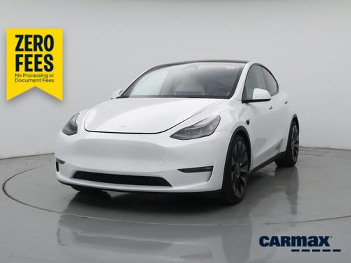 White 2024 Tesla Model Y Performance