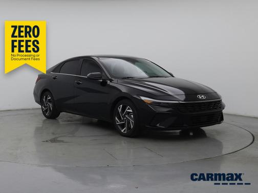 Black 2024 Hyundai ELANTRA Limited