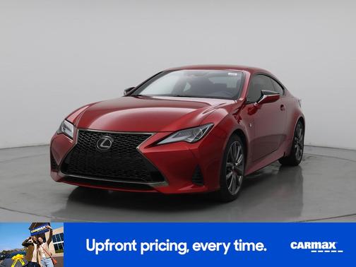 Red 2021 Lexus RC 350 F-Sport