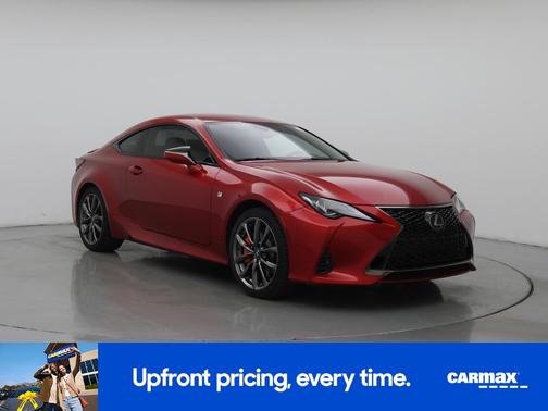 Red 2021 Lexus RC 350 F-Sport