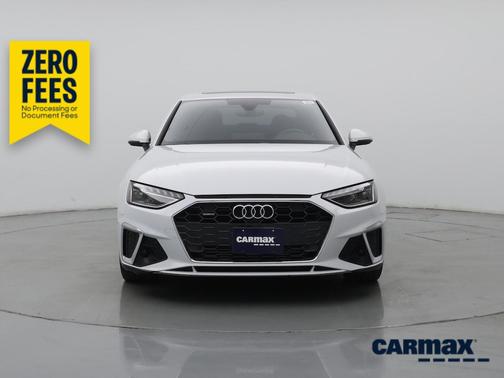 White 2023 Audi A4 S-Line Premium Plus