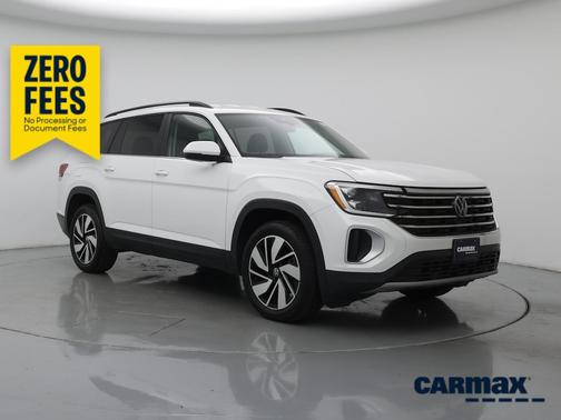 White 2024 Volkswagen Atlas SE w/Tech
