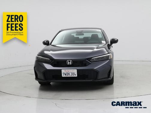 Gray 2026 Honda Civic Hybrid Sport