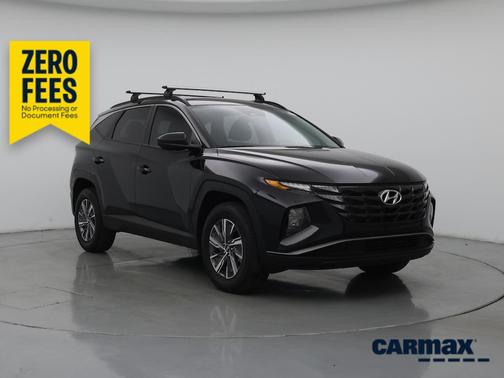 Black 2024 Hyundai TUCSON Hybrid Blue