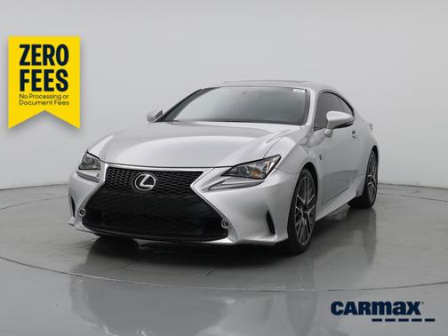 Silver 2015 Lexus RC 350