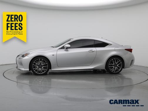 Silver 2015 Lexus RC 350