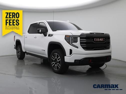 White 2022 GMC Sierra 1500 AT4