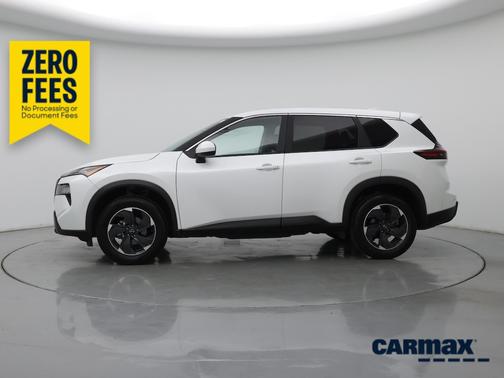 White 2025 Nissan Rogue SV