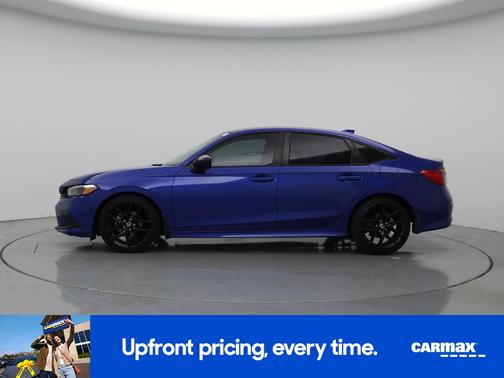 Blue 2022 Honda Civic Sport