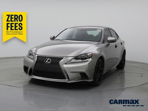 Silver 2015 Lexus IS 250