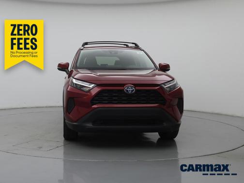 Burgundy 2023 Toyota RAV4 Hybrid XLE