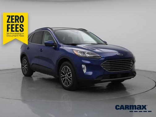 Blue 2022 Ford Escape PHEV Titanium