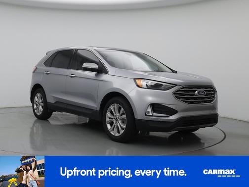 Silver 2024 Ford Edge Titanium