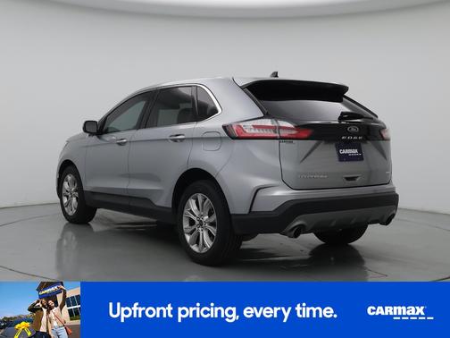Silver 2024 Ford Edge Titanium