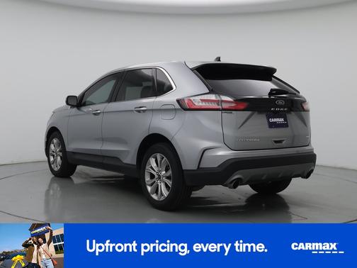 Silver 2024 Ford Edge Titanium