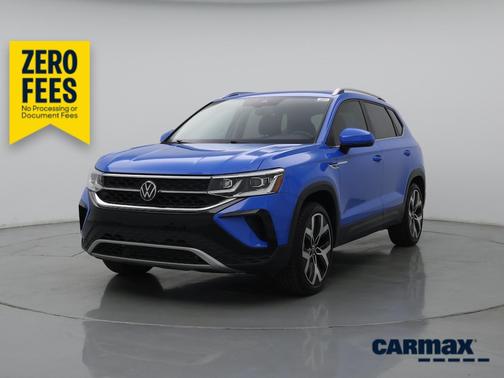 Blue 2023 Volkswagen Taos SEL