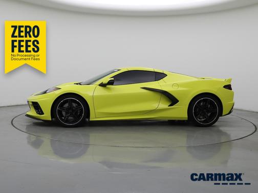 Yellow 2023 Chevrolet Corvette Stingray 3LT