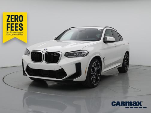 White 2022 BMW X4 M