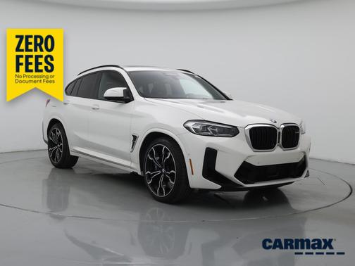 White 2022 BMW X4 M