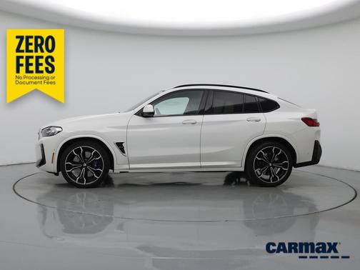 White 2022 BMW X4 M