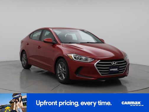 Red 2018 Hyundai ELANTRA SEL