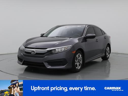 Gray 2018 Honda Civic LX