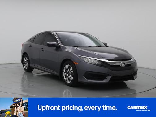 Gray 2018 Honda Civic LX