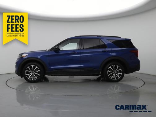 Blue 2020 Ford Explorer ST