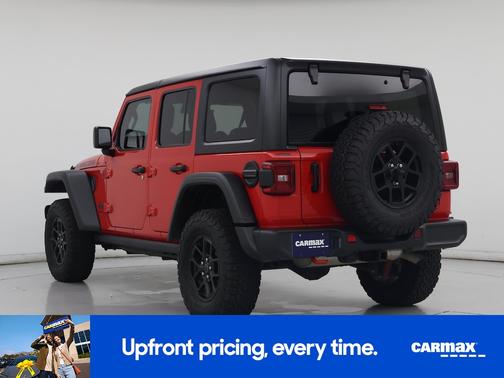 Red 2024 Jeep Wrangler Rubicon