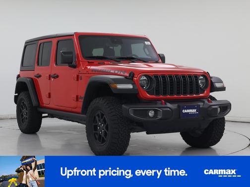 Red 2024 Jeep Wrangler Rubicon