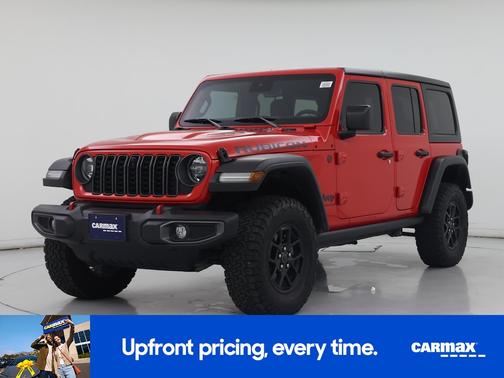 Red 2024 Jeep Wrangler Rubicon